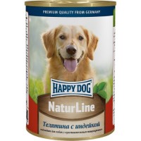 Happy Dog (Хэппи Дог, консервы для собак телятина с индейкой)