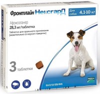 Frontline НексгарД, таблетки инсектоакарицидные для собак, 4,1-10кг. 55806