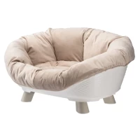 Ferplast Sofa Throne (Ферпласт пластиковый лежак для собак и кошек белый)