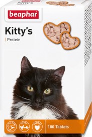 Beaphar Kitty&#039;s Protein Витамины для кошек с протеином, рыбки 13156 витамины для кошек с протеином