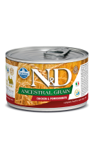 N&D DOG N&D ANCESTRAL CHICKEN & POMEGRANATE ADULT MINI (Фармина Н&Д низкозерновые консервы для собак мини с курицей и гранатом)