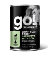 GO! Skin + Coat Lamb Pate with Cod (Гоу консервы с ягненком и треской для собак)