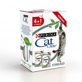 Акция! Cat Chow пауч для стерилизованных кошек (168974) - Акция! Cat Chow пауч для стерилизованных кошек (168974)