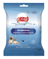 Cliny (Клини Салфетки влажные гигиенические собак и кошек (50540))