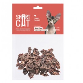 Smart Cat (Смарт Кэт лакомство для кошек Сердце говяжье) - Smart Cat (Смарт Кэт лакомство для кошек Сердце говяжье)