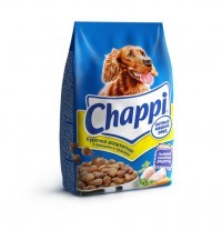 Chappi корм для собак аппетитная курочка "Сытный мясной обед" - Chappi корм для собак аппетитная курочка "Сытный мясной обед"