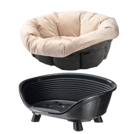 Ferplast Sofa Throne (Ферпласт пластиковый лежак для собак и кошек черный) - Ferplast Sofa Throne (Ферпласт пластиковый лежак для собак и кошек черный)