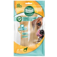 Triol DENTAL косточки жевательные 16см упаковка 2шт
