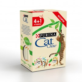 Акция! Cat Chow пауч для кошек ассорти (125472) - Акция! Cat Chow пауч для кошек ассорти (125472)
