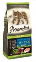 Primordial Grain Free Cat Adult Salmon Tuna (Примордиал беззерновой корм для кошек с лососем и тунцом)