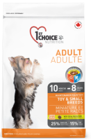 1st Choice Adult Toy&Small Breeds (Фёст чойс для взрослых собак миниатюрных и малых пород с курицей)