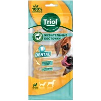 Triol DENTAL косточки жевательные 5см упаковка 6шт