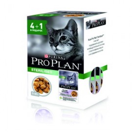 АКЦИЯ! PRO PLAN "Sterilised"пауч 5х85 гр для кошек Индейка (34573) - добавить бел квадрат 1.jpg