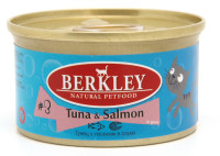 Berkley Tay (Беркли консервы для кошек №3 Тунец с лососем в соусе)