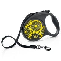 Triol Flexi Joy Lemon (Триол поводок-рулетка для собак лента)