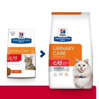 Feline C/D Urinary Stress (Хиллс для взрослых кошек профилактика МКБ при стрессе) (37900, 37899)