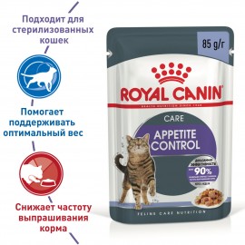 Appetite Control Care (в желе) (Роял Канин для кошек для контроля выпрашивания корма ) - Appetite Control Care (в желе) (Роял Канин для кошек для контроля выпрашивания корма )