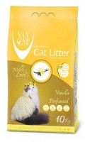 Van Cat комкующийся наполнитель без пыли с ароматом ванили, пакет, Vanilla (20638, - )