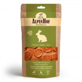 AlpenHof Медальоны из кролика для мелких собак и щенков, 50г (74580) - AlpenHof Медальоны из кролика для мелких собак и щенков, 50г (74580)