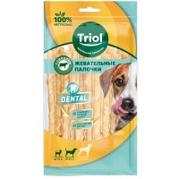 Triol DENTAL палочки жевательные крученые 12,5см упаковка 15шт