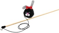 GoSi игрушка для кошек махалка зайка Ванесса из натуральной норки