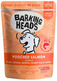 Barking Heads Pooched Salmon (паучи для собак с лососем и сардинами "Мисочку оближешь") - Barking Heads Pooched Salmon (паучи для собак с лососем и сардинами "Мисочку оближешь")