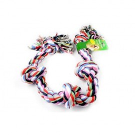 Beeztees игрушка для собак "канат с 5 узлами" разноцветный 16391 (640937) - 10964.750x0.jpg