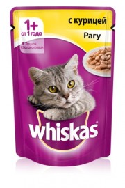 Whiskas паучи для кошек рагу с курицей - Whiskas_chicken_CIC_85g_Front.jpg