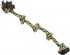 №1 Игрушка для собак "Грейфер веревка цветная с пятью узлами" 46см (83916) - №1 Игрушка для собак "Грейфер веревка цветная с пятью узлами" 46см (83916)