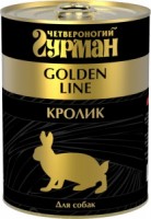 Четвероногий Гурман Golden line "Кролик натуральный в желе" для собак 38712