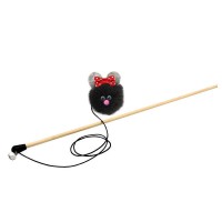 GoSi игрушка для кошек махалка ушастик Виталина из натуральной норки