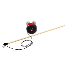 GoSi игрушка для кошек махалка ушастик Виталина из натуральной норки - GoSi игрушка для кошек махалка ушастик Виталина из натуральной норки