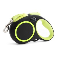 Triol Urban Neon (Триол поводок-рулетка для собак лента черный)