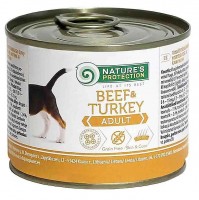 Natures'protection Adult Beef & Turkey (Натур Протекшн консервы для собак Говядина и Индейка (81810))