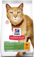 Хиллс Youthful Vitality корм для пожилых кошек с курицей (88835, 89248)
