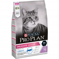 Pro Plan Delicate Senior Turkey (Про План для взрослых кошек старше 7 лет с чувствительным пищеварением, с индейкой)