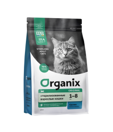 Корм Organix Cat Sterilized Rabbit (Органикс для стерилизованных кошек с кроликом) - Корм Organix Cat Sterilized Rabbit (Органикс для стерилизованных кошек с кроликом)