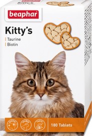 Beaphar Kitty's Taurine + Biotin Витамины для кошек с таурином и биотином, сердечки 13166   - Beaphar Kitty's Taurine + Biotin Витамины для кошек с таурином и биотином, сердечки 13166  