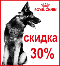- 30% на корма Royal Canin для собак - - 30% на корма Royal Canin для собак