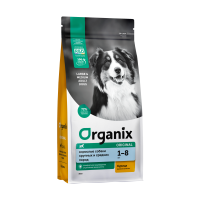 Корм Organix Adult Dog Large&Medium Breeds Chicken (Органикс для собак с курицей, фруктами и овощами)