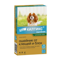 Bayer Килтикс ошейник для мелких собак от блох и клещей 13265