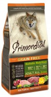 Primordial Grain Free Adult All Breed Deer Turkey (Примордиал беззерновой корм для собак всех пород с олениной и индейкой)