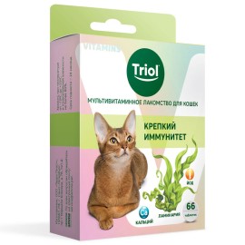 Triol мультивитаминное лакомство для кошек "Крепкий иммунитет" - Triol мультивитаминное лакомство для кошек "Крепкий иммунитет"