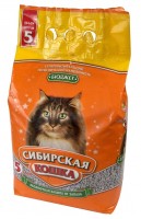 Наполнитель впитывающий Сибирская кошка "Бюджет"
