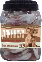 GreenQzin (Грин Кьюзин Лакомство для собак Длинноух кроличьи уши с мясом (55056))