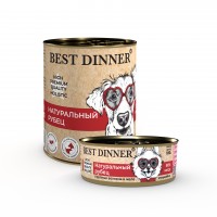 Best Dinner High Premium (Бест Диннер консервы для собак и щенков с 6 месяцев натуральный рубец)