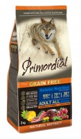 Primordial Grain Free Adult All Breed Lamb Tuna (Примордиал беззерновой корм для собак всех пород с тунцом и ягненком)