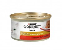 Gourmet Gold Нежные биточки с говядиной и томатом (12296420)