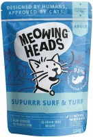 Barking Heads SUPURRR SURF & TURF (паучи для кошек с сардинами, тунцом, курицей и говядиной "Все лучшее сразу")