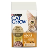 Cat Chow Adult Poultry (Кэт Чау корм для кошек с домашней птицей)